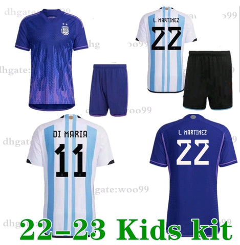 New Argentinaaaa Home Messssssi Premium Soccer Uniform 2023