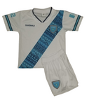 Kids Guatemala White Premium Soccer Uniform 2023