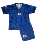 New El Salvador Blue Azul Premium Soccer Uniform 2023