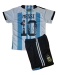 Kids Limited Edition Argentinaaaa Messiiii Premium Soccer Uniform 2023