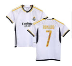 Kids Real Madridddd Ronaldo Premium Soccer Uniform 2023