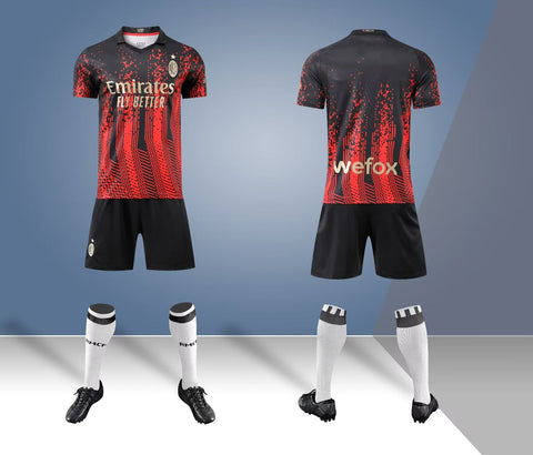 New AC Milan Premium Soccer Uniform 2023