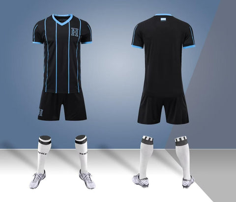New Honduras Black Premium Soccer Uniform 2023