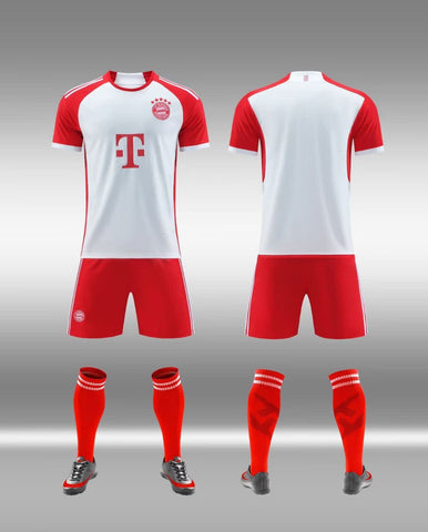 New Bayern Home Premium Soccer Uniform 2023