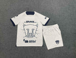 New Pumas White Premium Soccer Uniform 2023