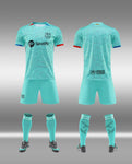 New Barcelona Green Verde Away Premium Soccer Uniform 2023