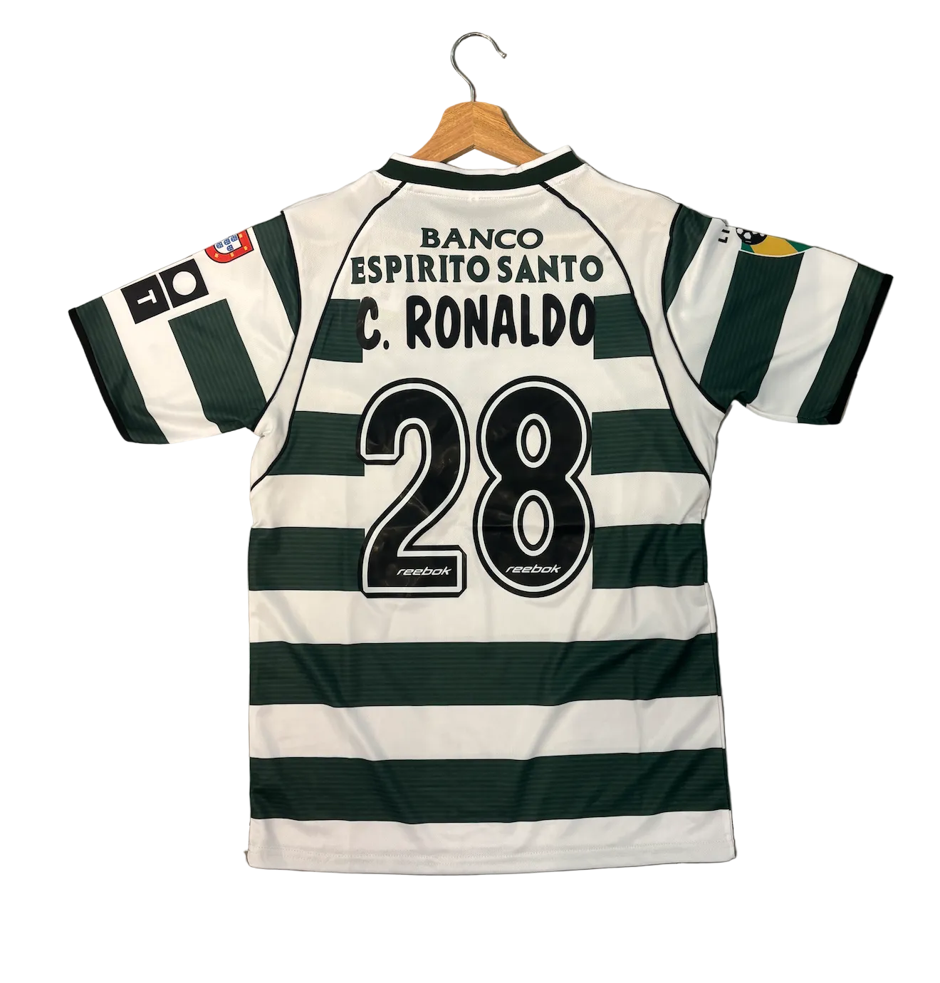 Retro Cristiano Ronaldo Sporting Portugal Home Adult Jersey