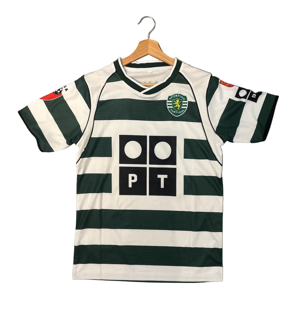 Retro Cristiano Ronaldo Sporting Portugal Home Adult Jersey