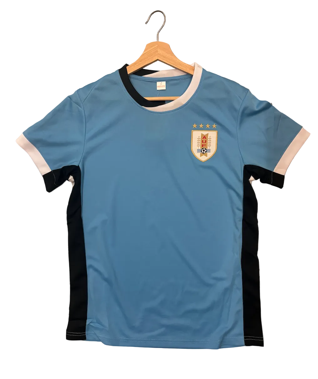 Luis Suarez Uruguay Home Adult Jersey