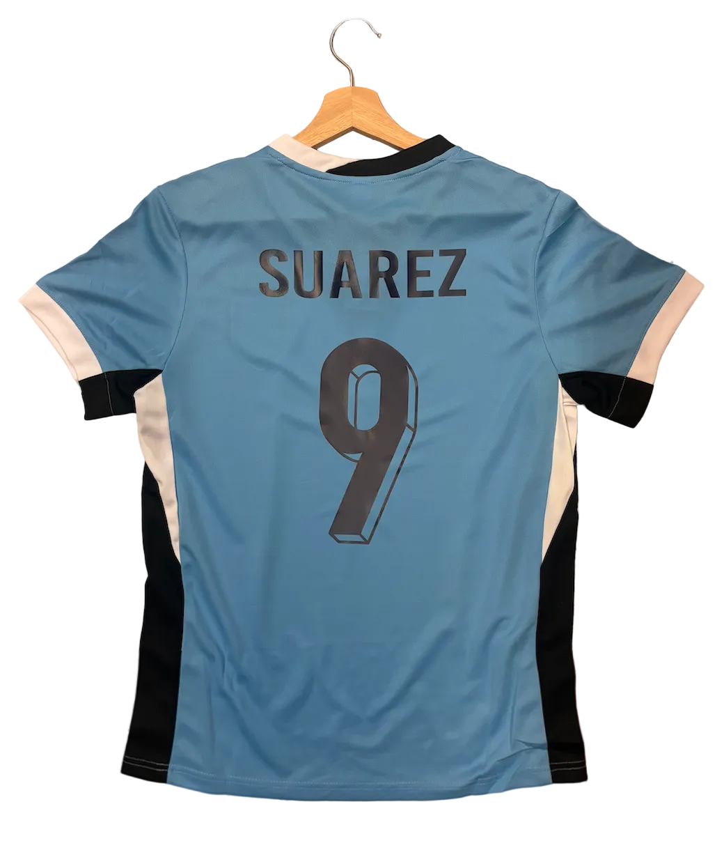 Luis Suarez Uruguay Home Adult Jersey