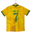 Vini Jr. Brazil Yellow Cristo Adult Jersey