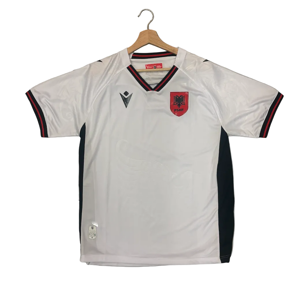 Albania White Adult Jersey