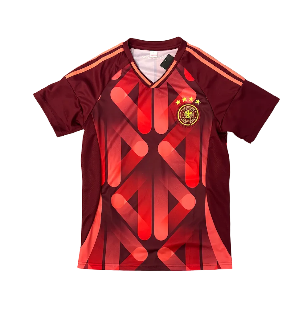 Germany Burgundy Adult Jersey