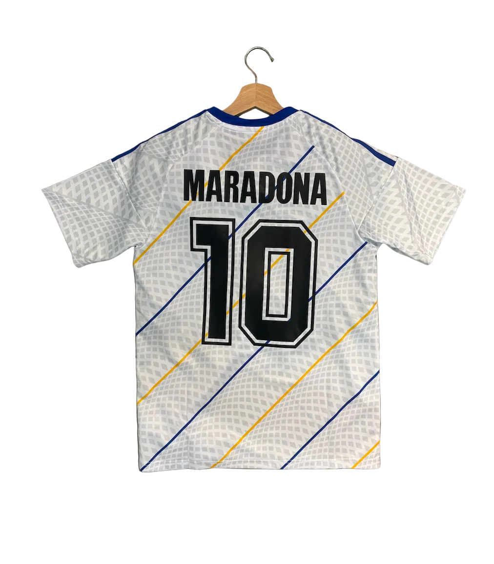 Diego Maradona Boca Juniors White Adult Jersey