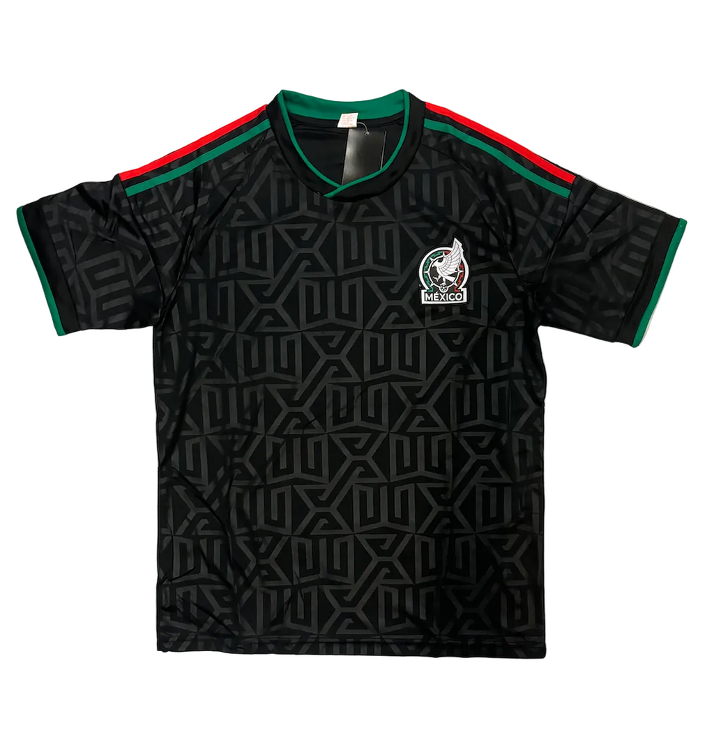 Mexico Black Adult Jersey