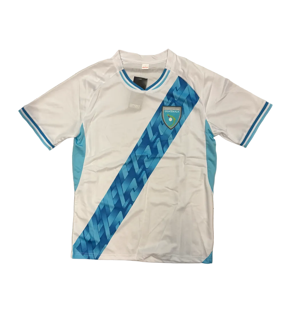 Guatemala White Adult Jersey