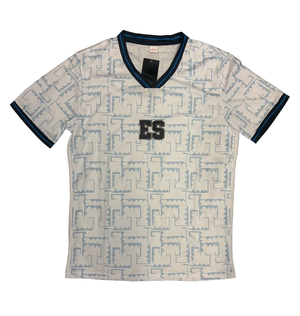El Salvador White Adult Jersey