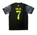Vini Jr. Brazil Black Cristo Adult Jersey