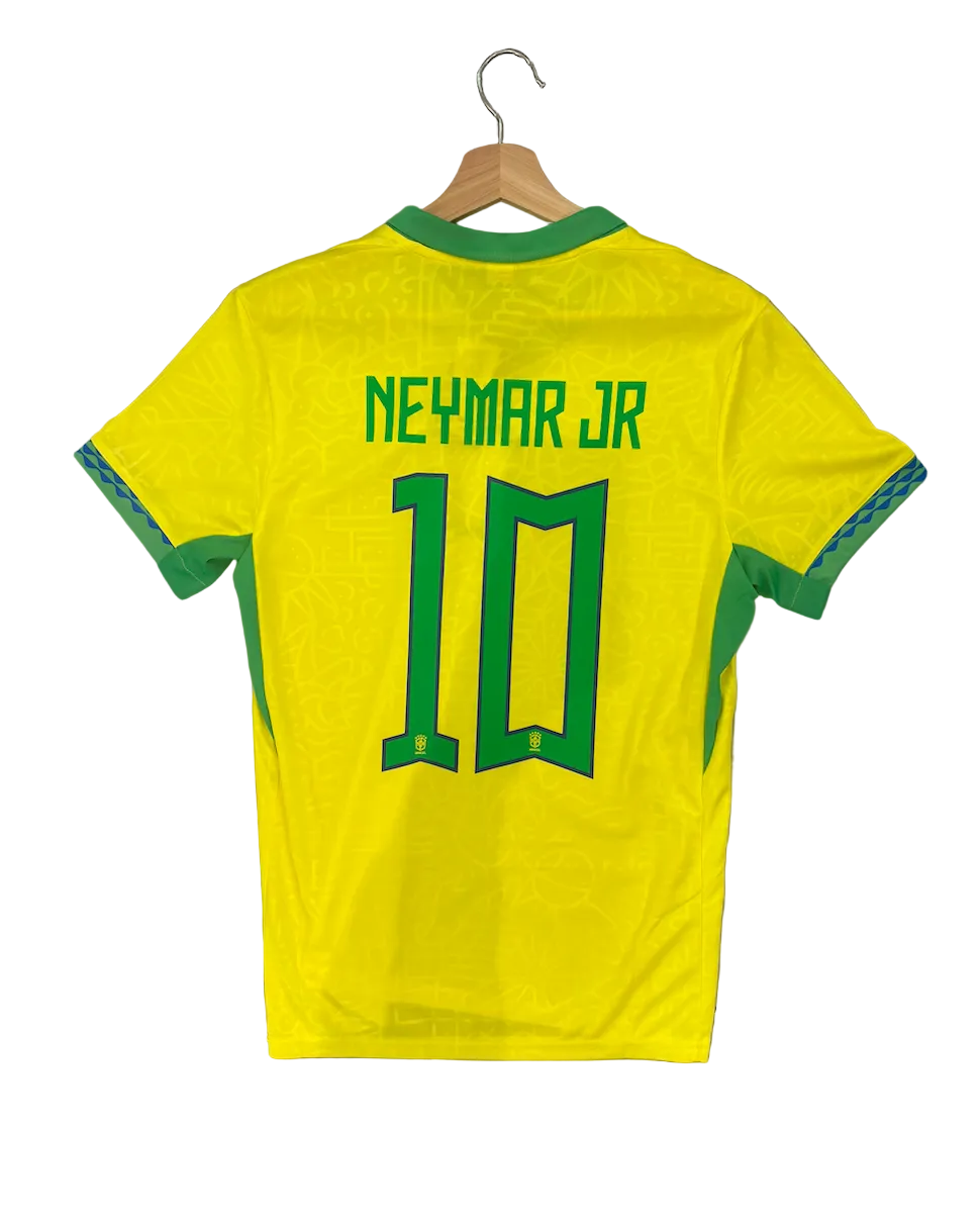 Neymar Jr. Brazil Home Adult Jersey