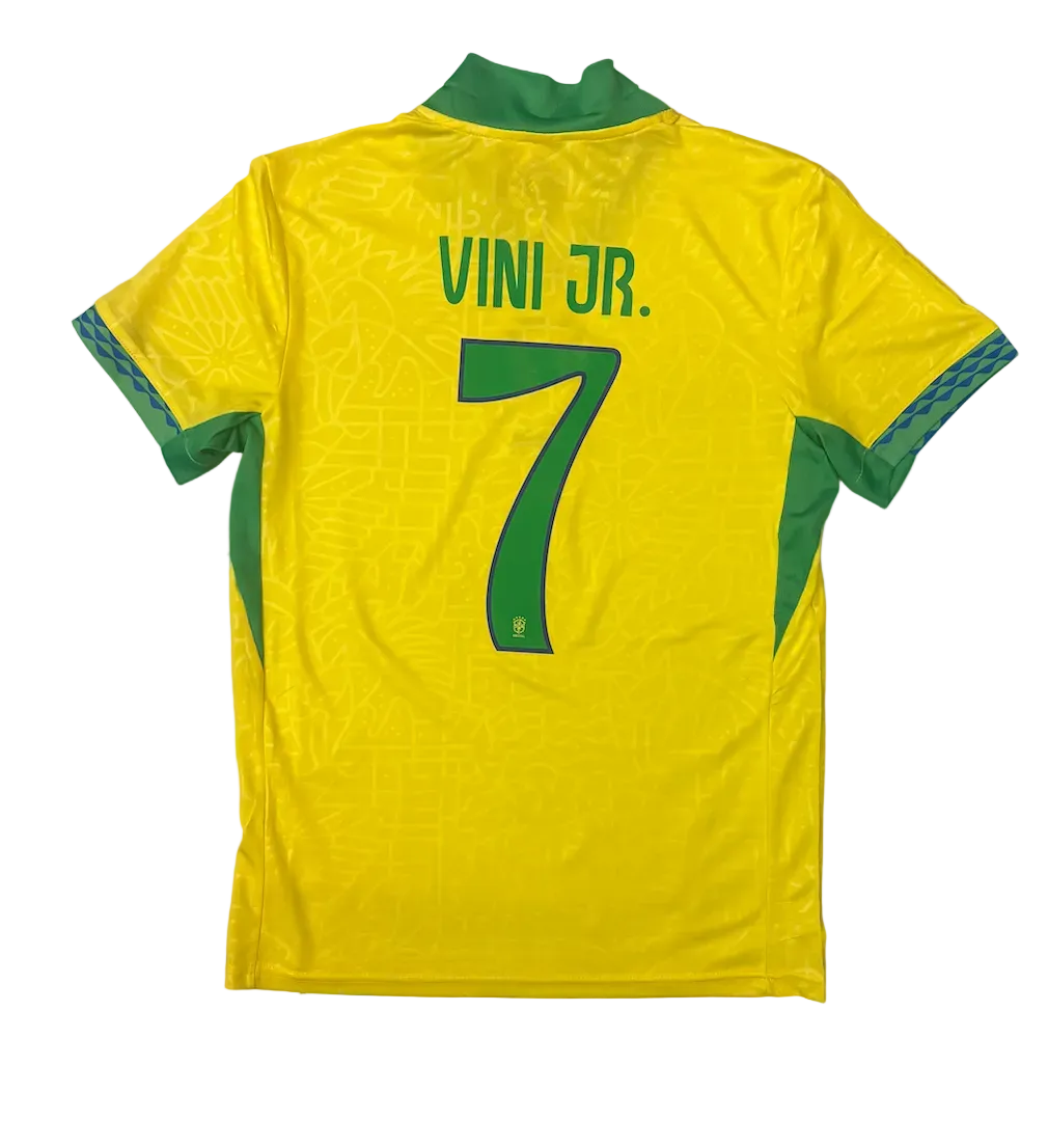 Vini Jr. Brazil Home Adult Jersey