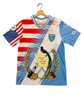 Half Guatemala Half America Adult Jersey