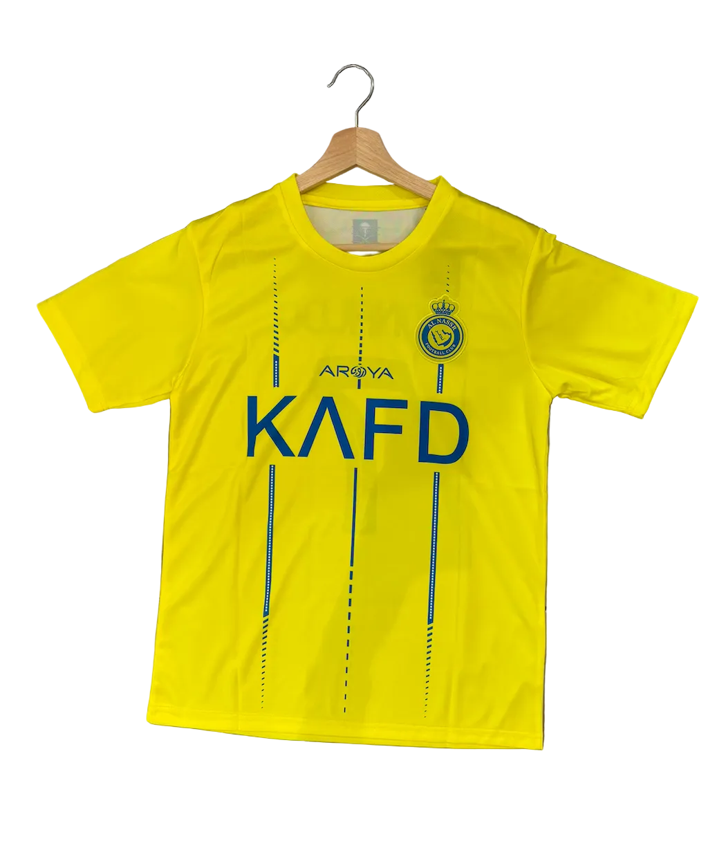 Cristiano Ronaldo Alnassr Yellow Adult Jersey