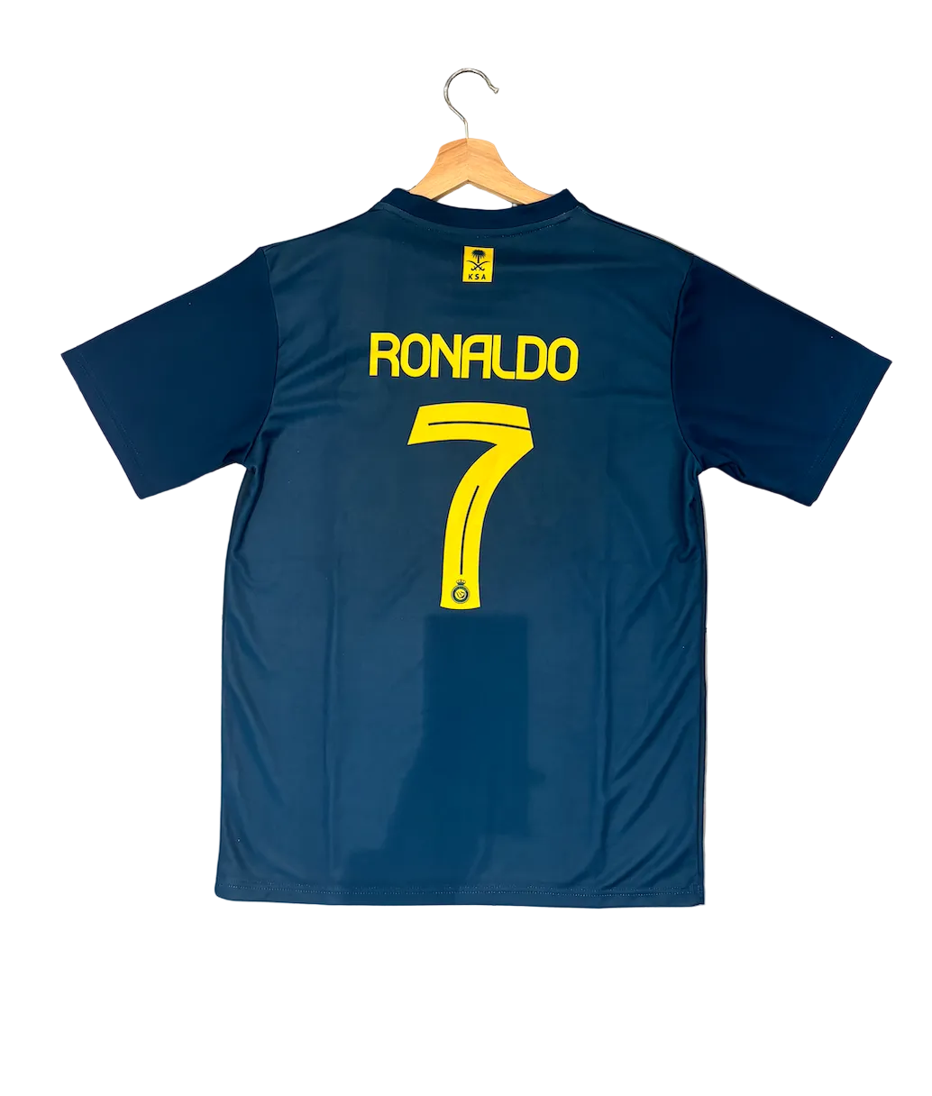 Cristiano Ronaldo Alnassr Blue Adult Jersey
