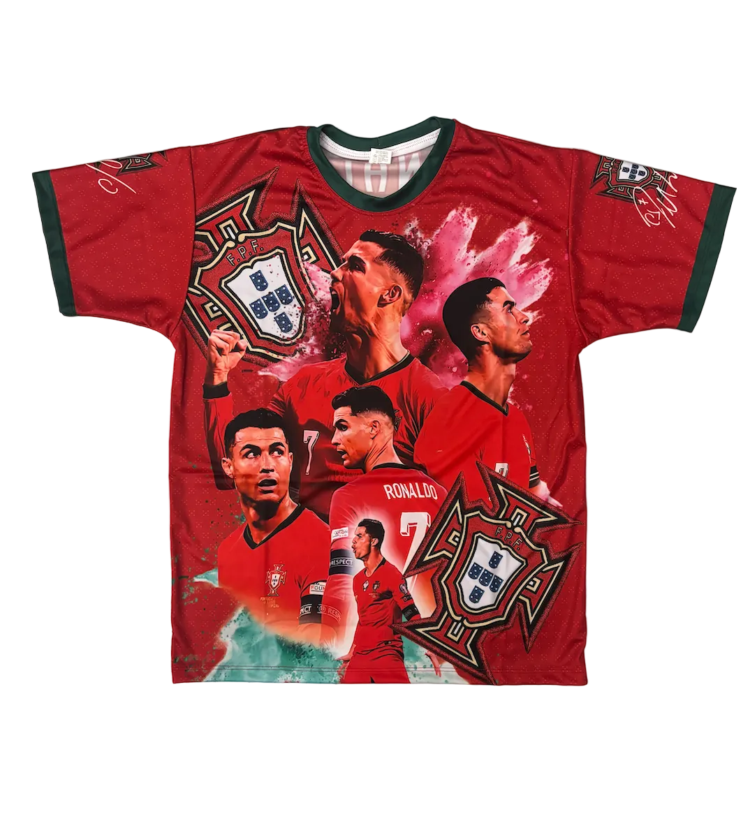Cristiano Ronaldo Portugal Graphic Adult Jersey