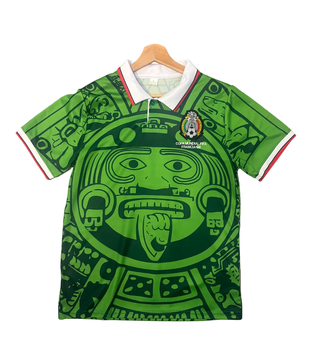 Cuauhtémoc Blanco Mexico Retro 1998 World Cup Adult Jersey
