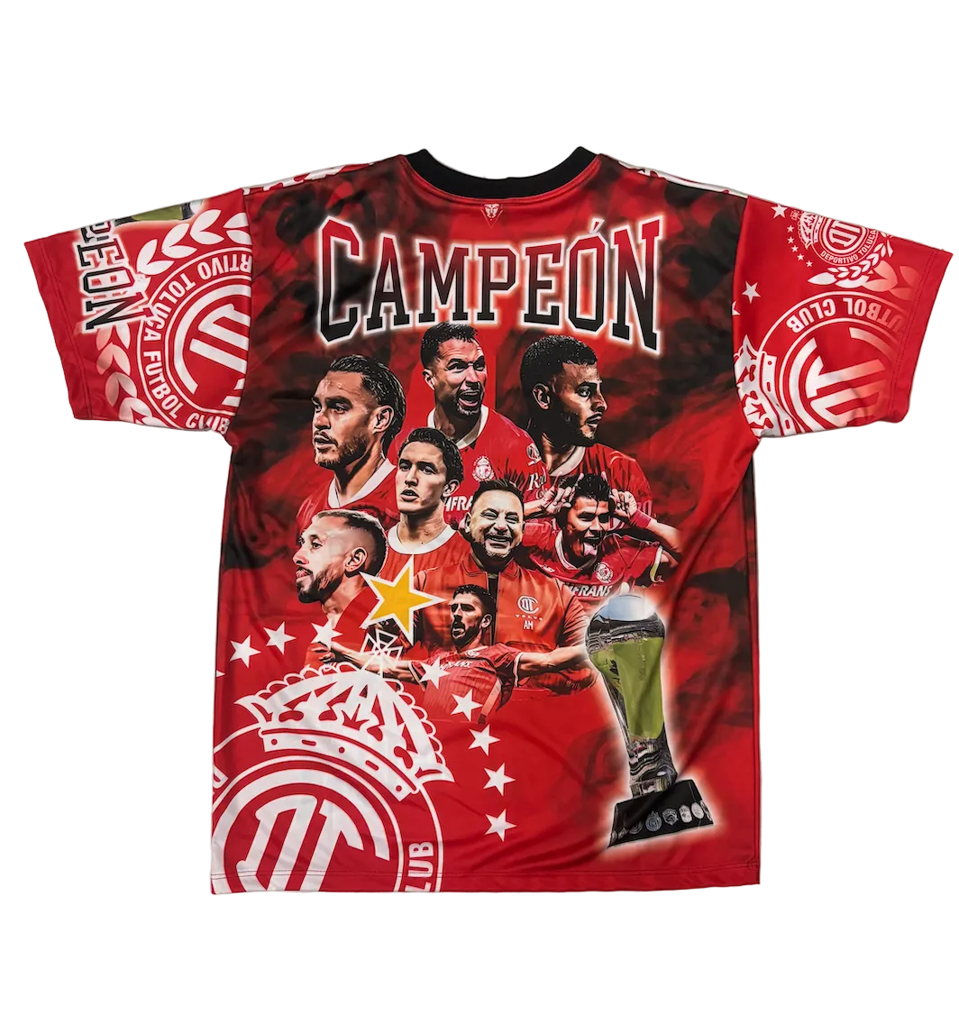 Toluca Campeon Graphic Adult Jersey