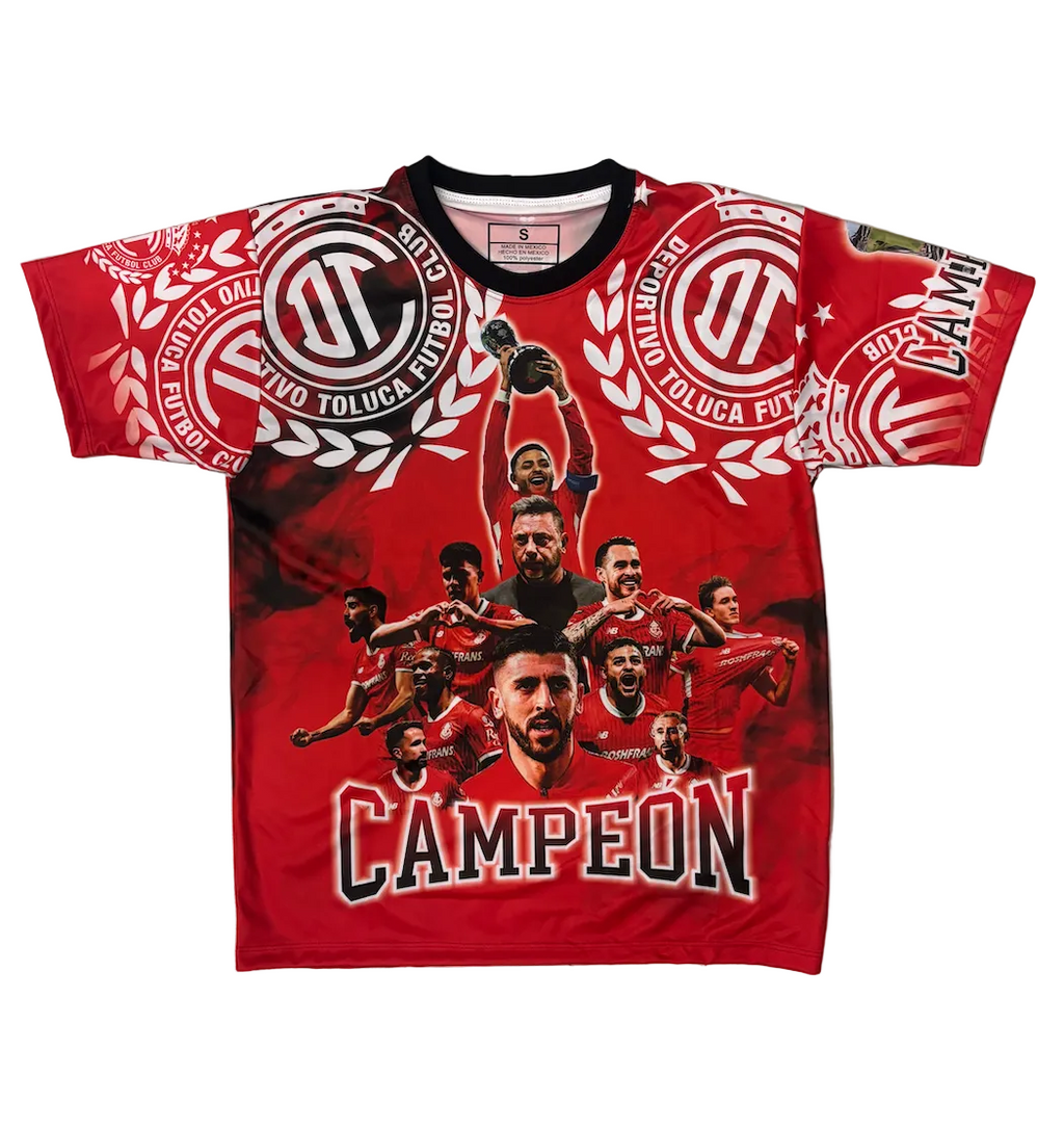 Toluca Campeon Graphic Adult Jersey