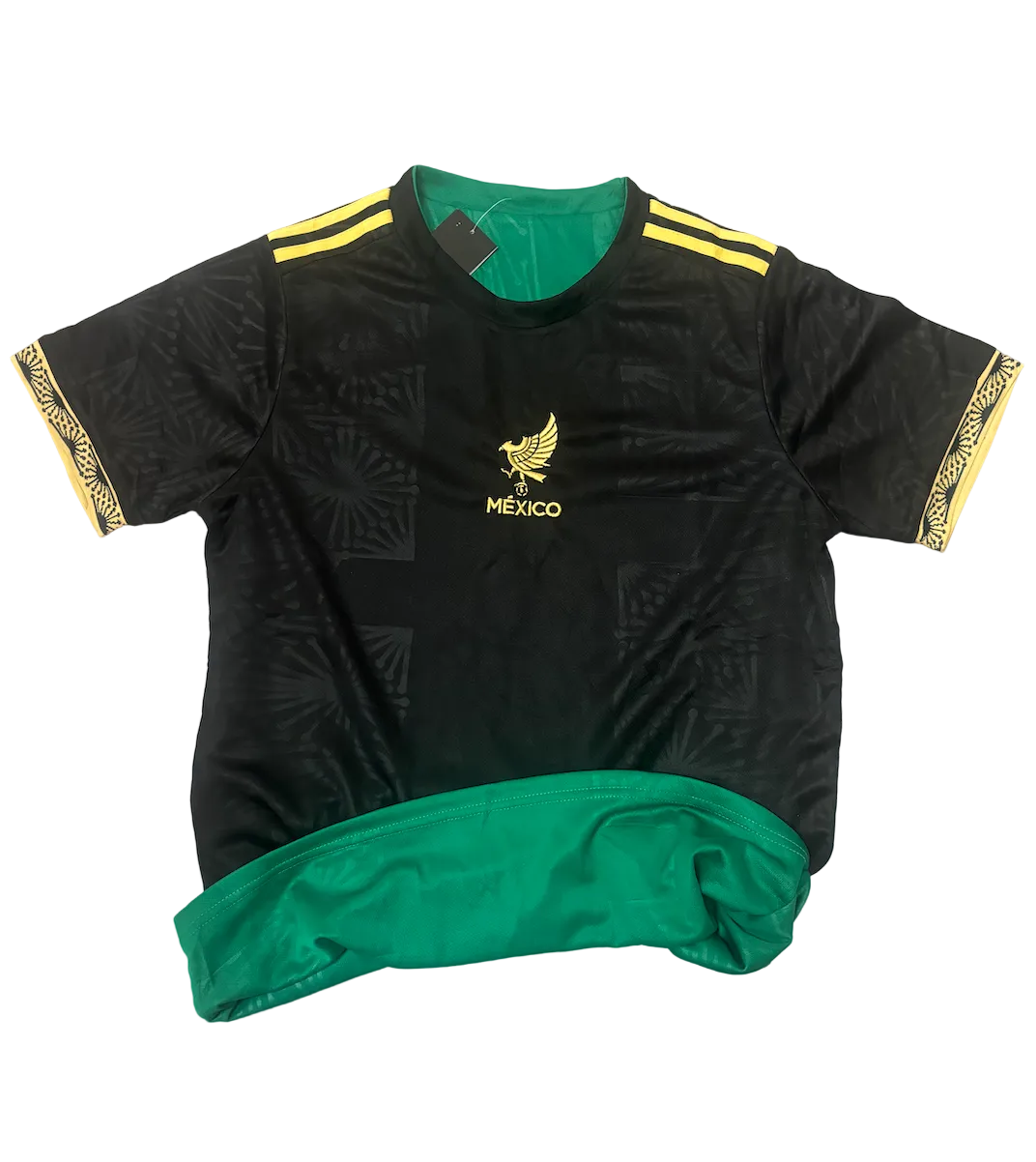 Mexico Black and Green Adult Reversible Jersey