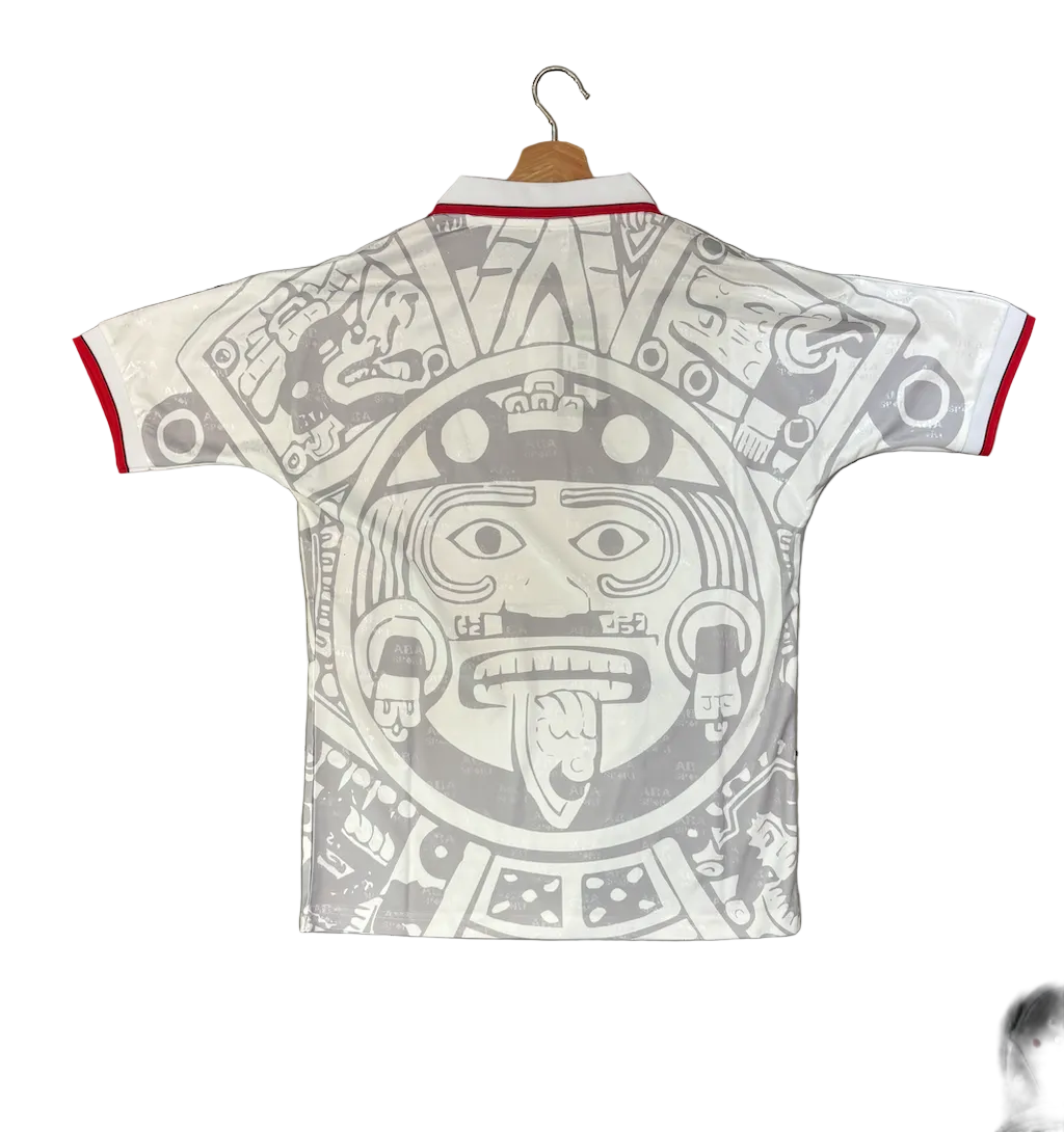 Retro Mexico 1998 World Cup White Adult Jersey