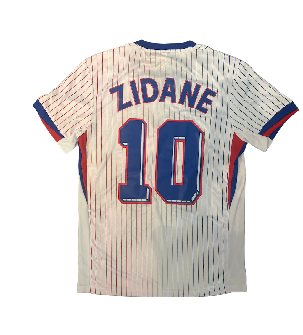 Zinedine Zidane France Away Adult Jersey