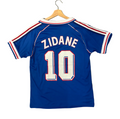 Retro Zinedine Zidane France Home Adult Jersey