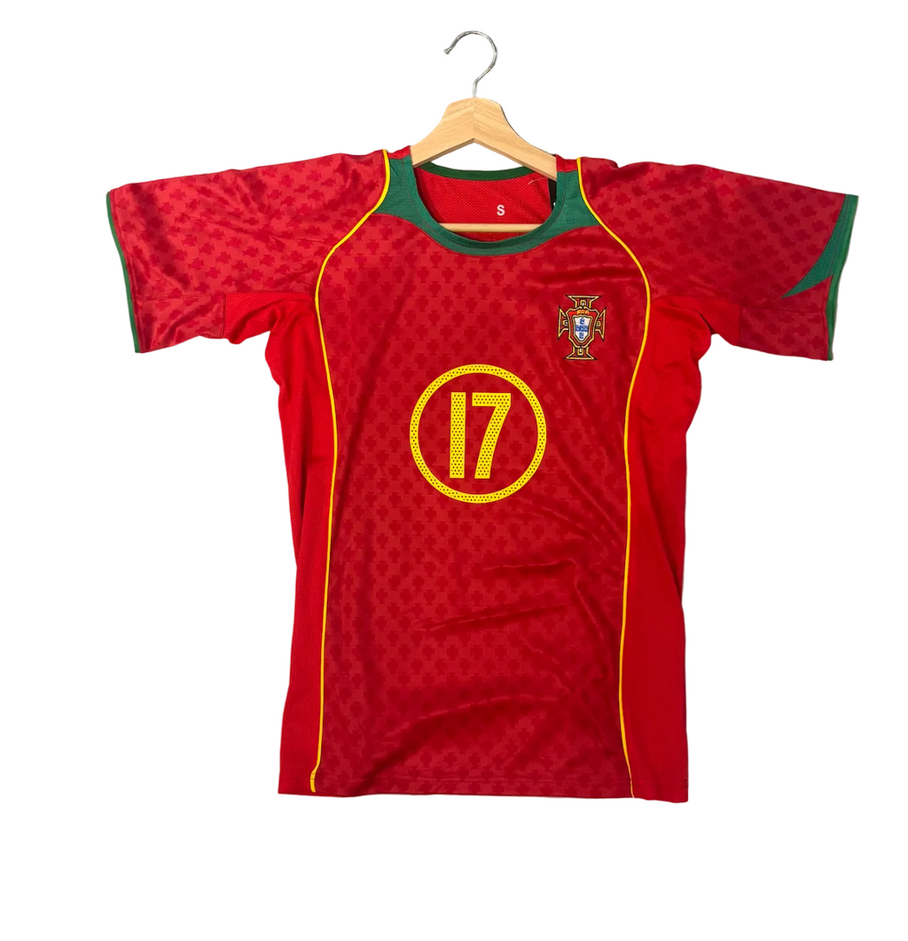 Retro Cristiano Ronaldo Portugal Home Adult Jersey