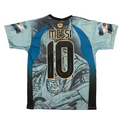 Lionel Messi Argentina Graphic Adult Jersey