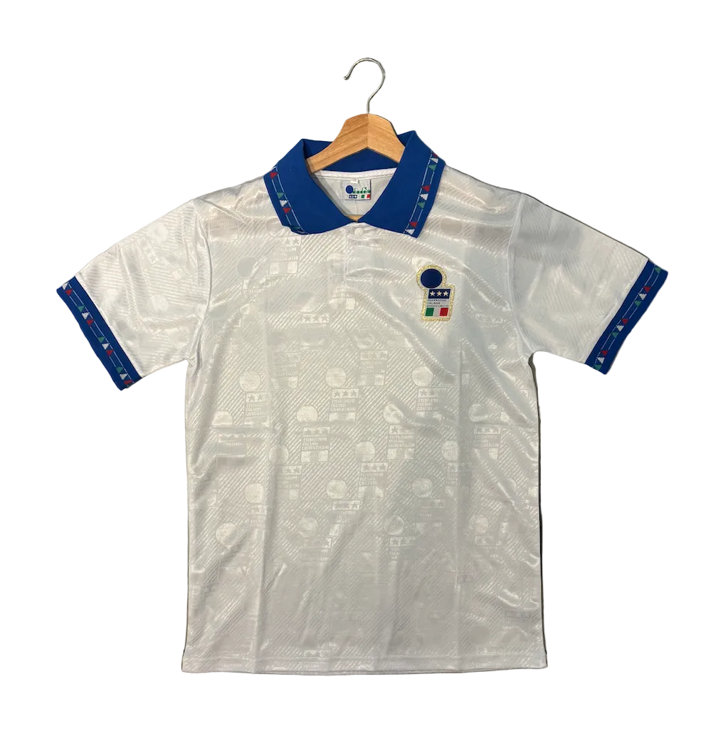 Retro Italy White Adult Jersey