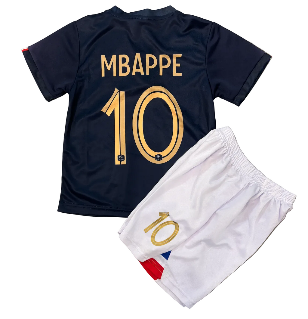 Kylian Mbappe France Home Kids Kit