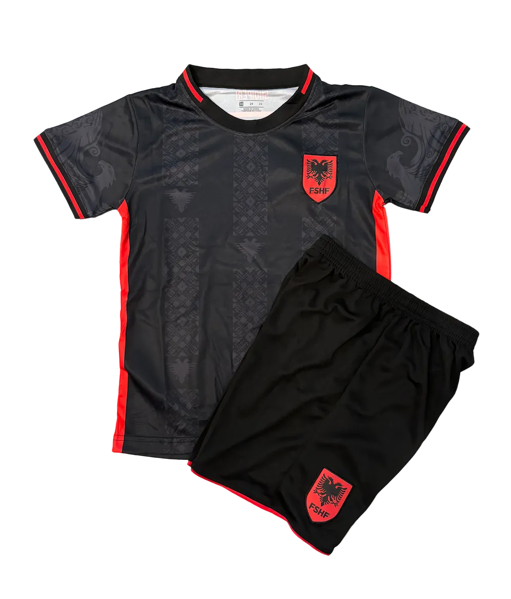 Albania Black Kids Kit