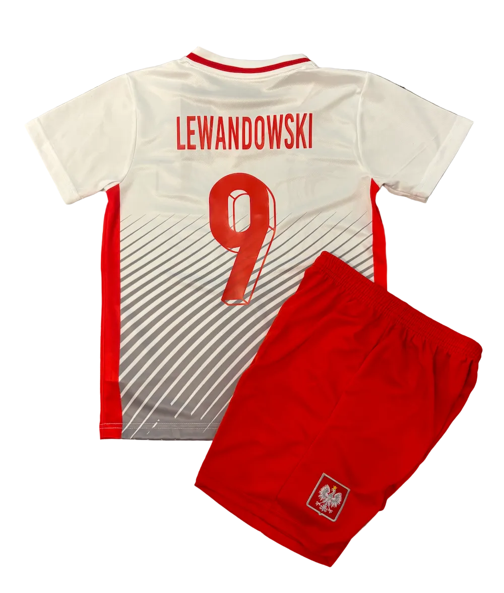 Robert Lewandowski Poland Home Kids Kit