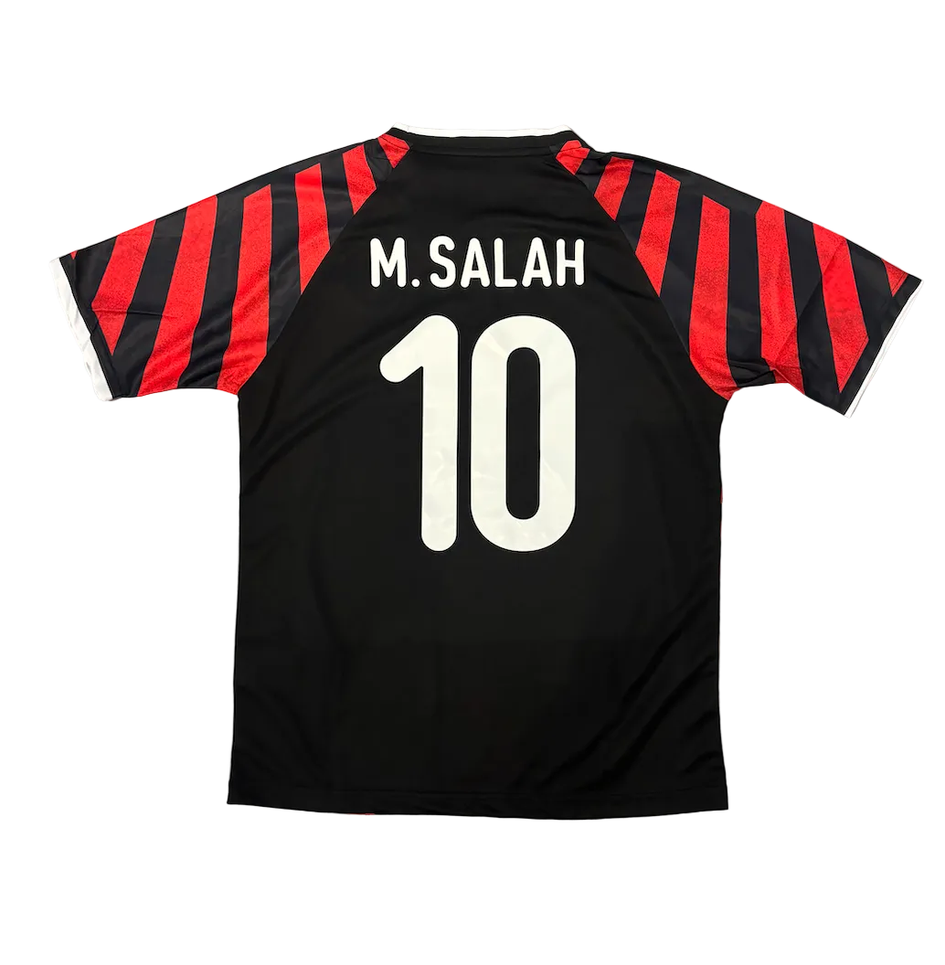 Mohamed Salah Black and Red Egypt Adult Jersey