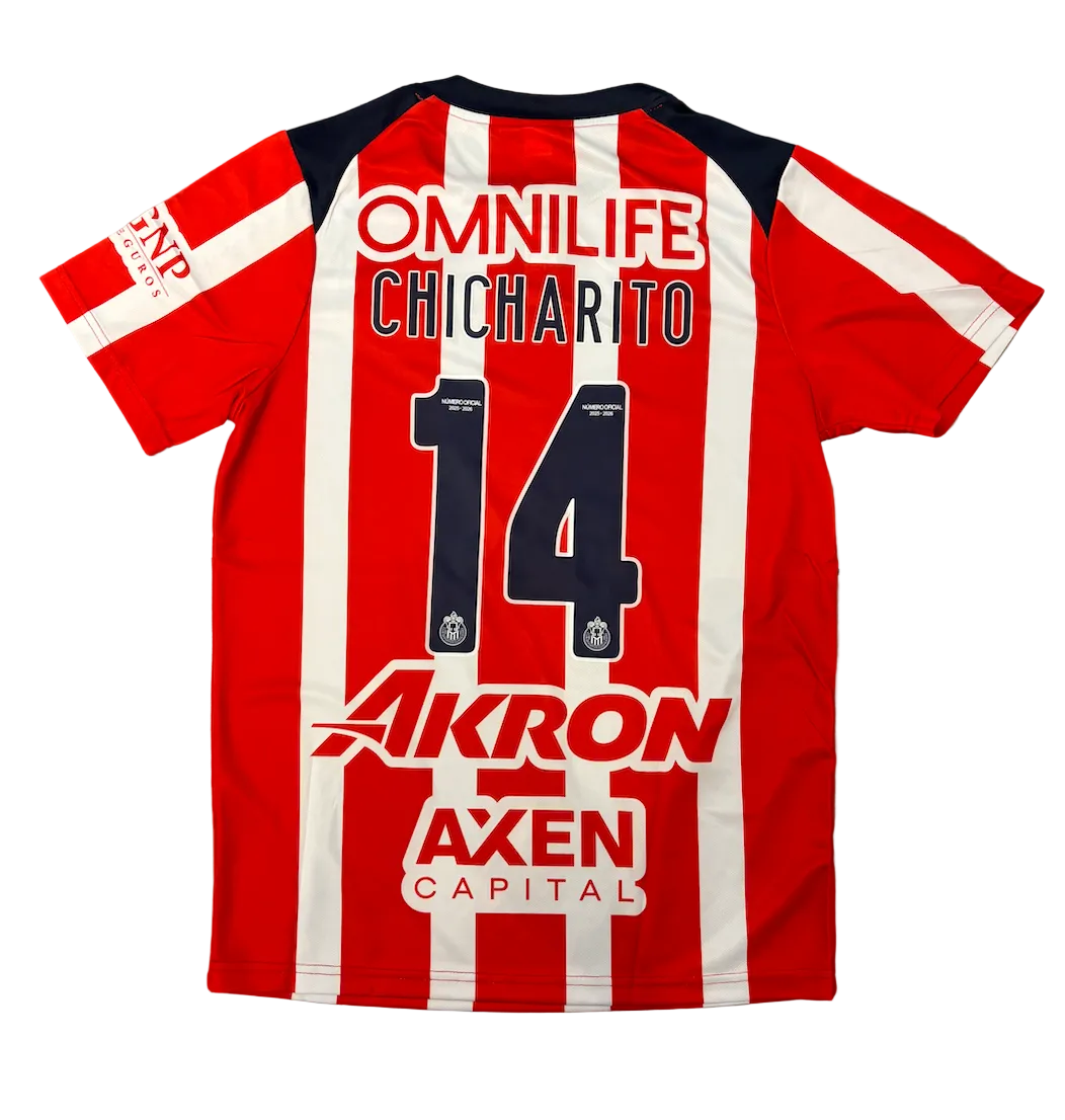 Chicharito Club Chivas Home Adult Jersey