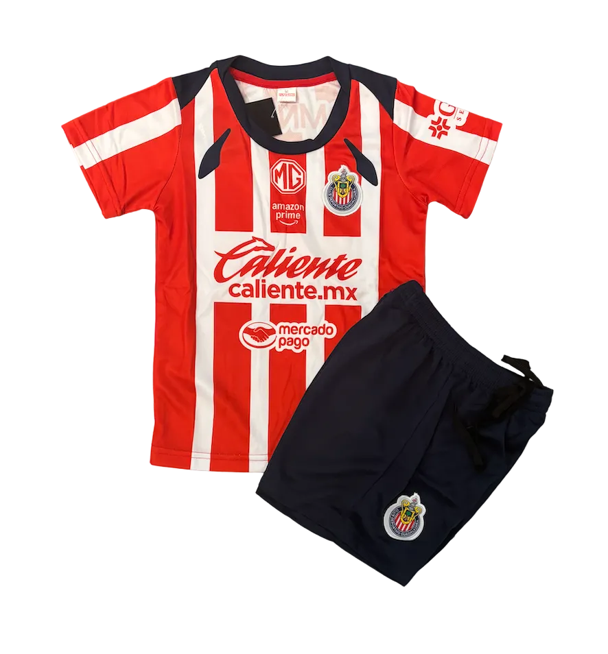 Club Chivas Home Kids Kit