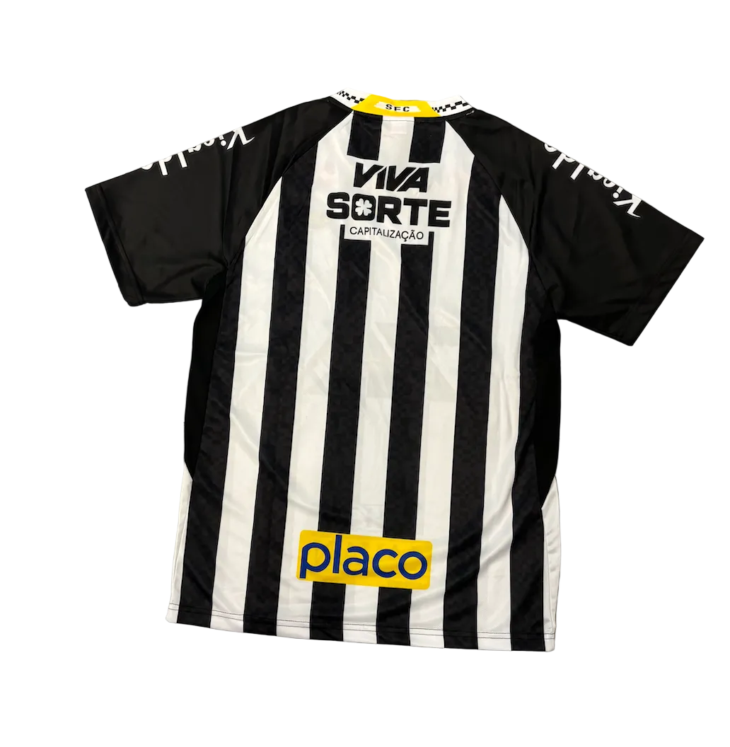 Santos de Brazil Black and White Adult Jersey