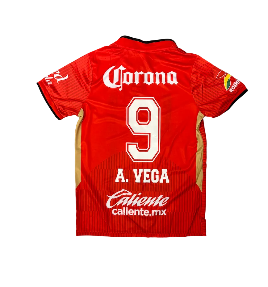 Alexis Vega Toluca Home Adult Jersey