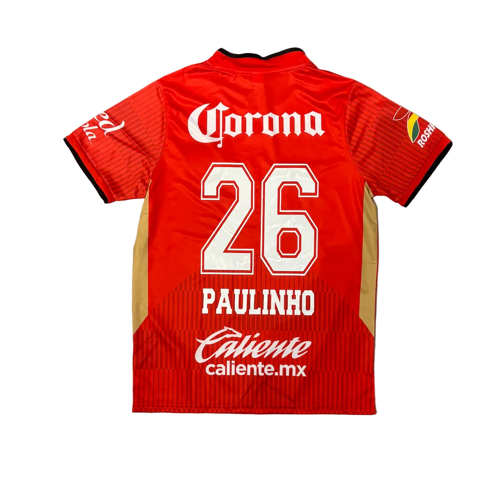 Paulinho Toluca Home Adult Jersey