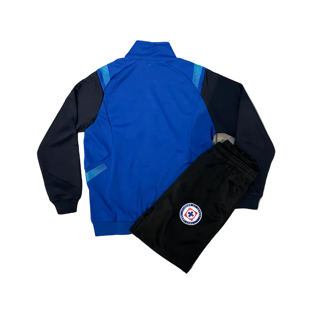 Cruz Azul Blue Adult Zip Up Tracksuit Warm Up