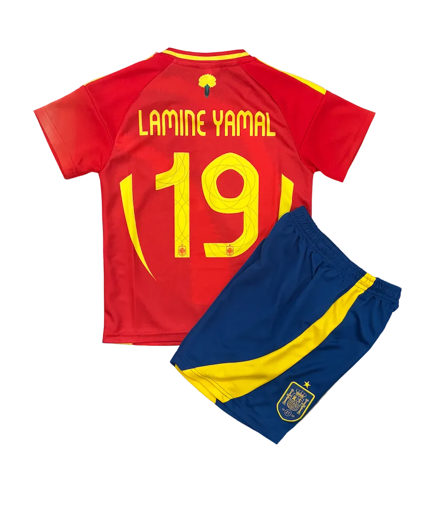 Lamine Yamal Spain Home Kids Kit