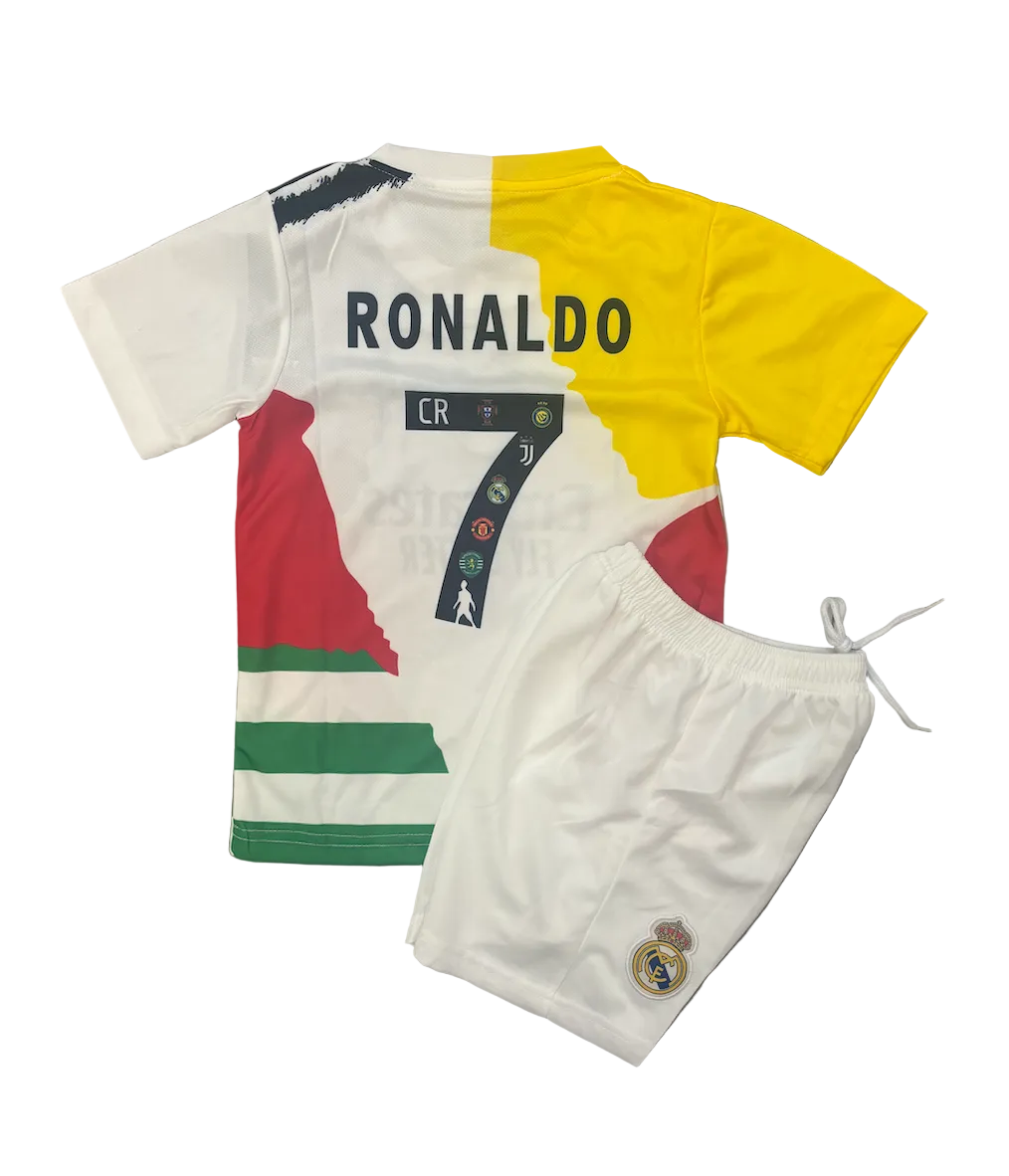 Cristiano Ronaldo All Teams Limited Edition Kids Kit